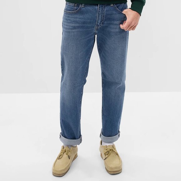 GapFlex Straight Jeans with Washwell | Size 30x34 - Picture 1 of 5